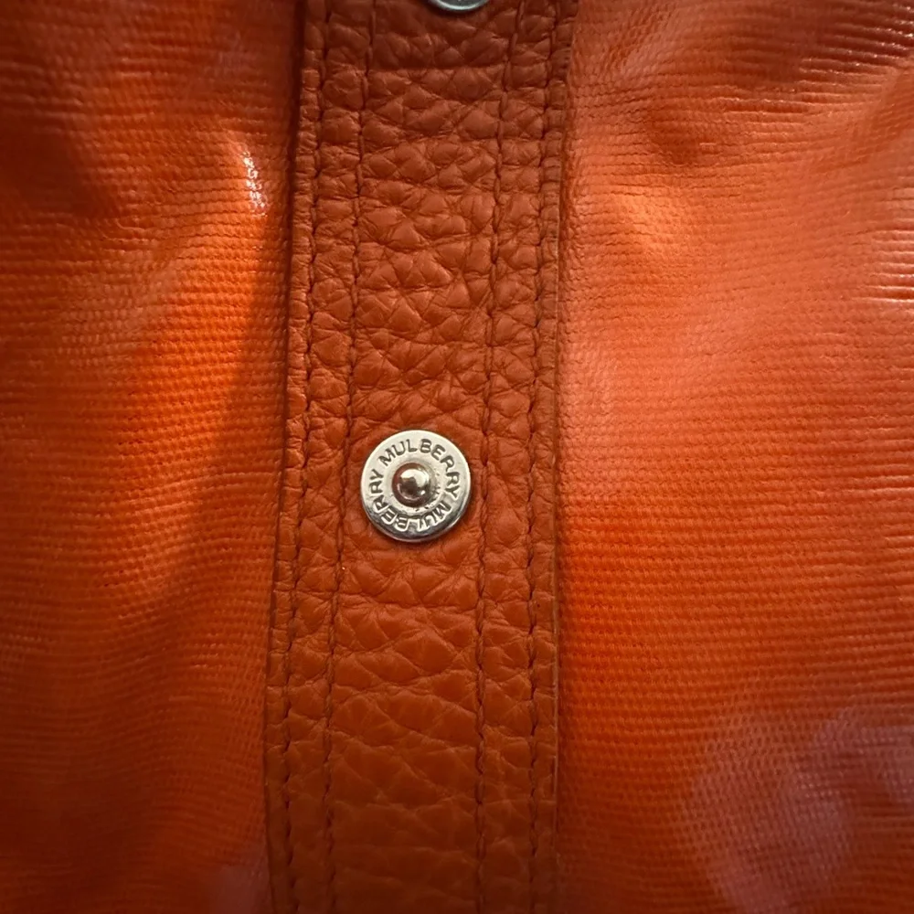 Mulberry Roxanne Leather & Canvas Tote - Picture 8 of 11